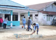 Dukung Gerakan ASRI, Kapolres Barsel Pimpin Pembersihan Dapur SPPG Kemala Presisi