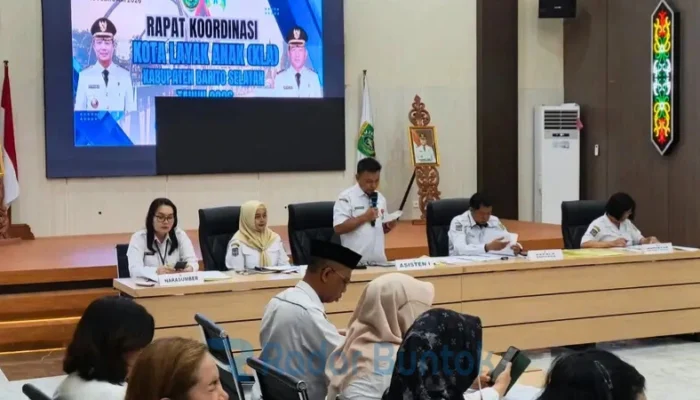 Rakor KLA 2026, Asisten I Setda Barsel Tegaskan Penguatan Komitmen Lintas Sektor