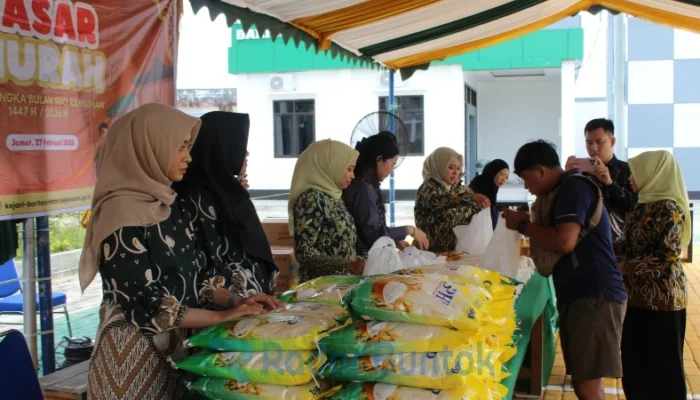 Kejari Barsel Gelar Pasar Murah Ramadan