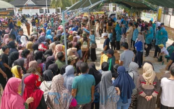 Gerakan Pangan Murah TP PKK Barsel Bantu Tekan Inflasi Ramadan