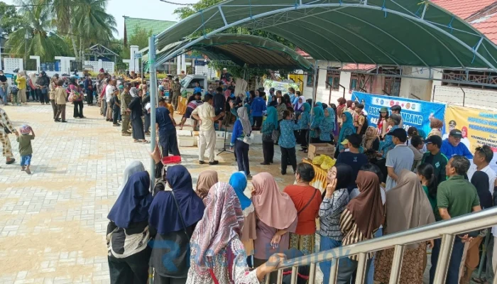 Pasar Murah Ramadan, Diskop UKM Perindag Barsel Stabilkan Harga Sembako